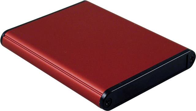 Hammond Electronics 1455A802RD Carcasa de perfil 80 x 70 x 12 Aluminio Rot 1 UD(S).