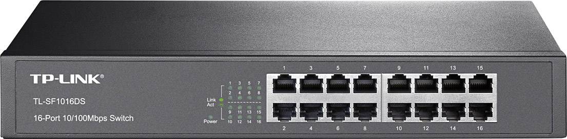 TP-LINK TL-SF1016DS V3.0 TL-SF1016DS V3.0 Dispositivo de red 16 puertos 100 MBit/s-1