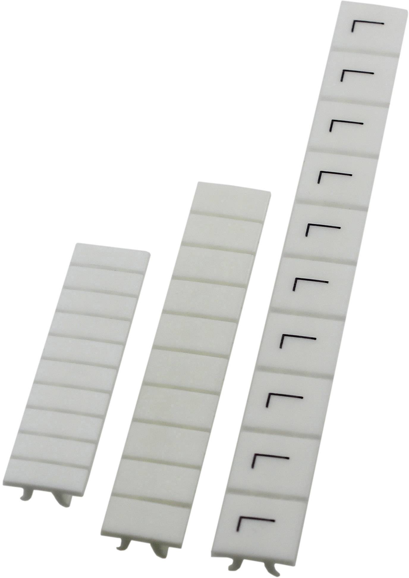 Degson ZB6-10P-19-00AH-100 Tiras de etiquetado Compatible con (datos): Serie Degson PC4 Blanco 100 UD(S).