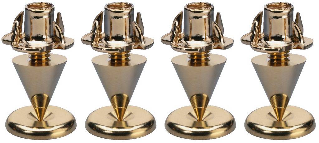 Monacor SPS-10/GO Spikes para altavoz 4 UD(S).