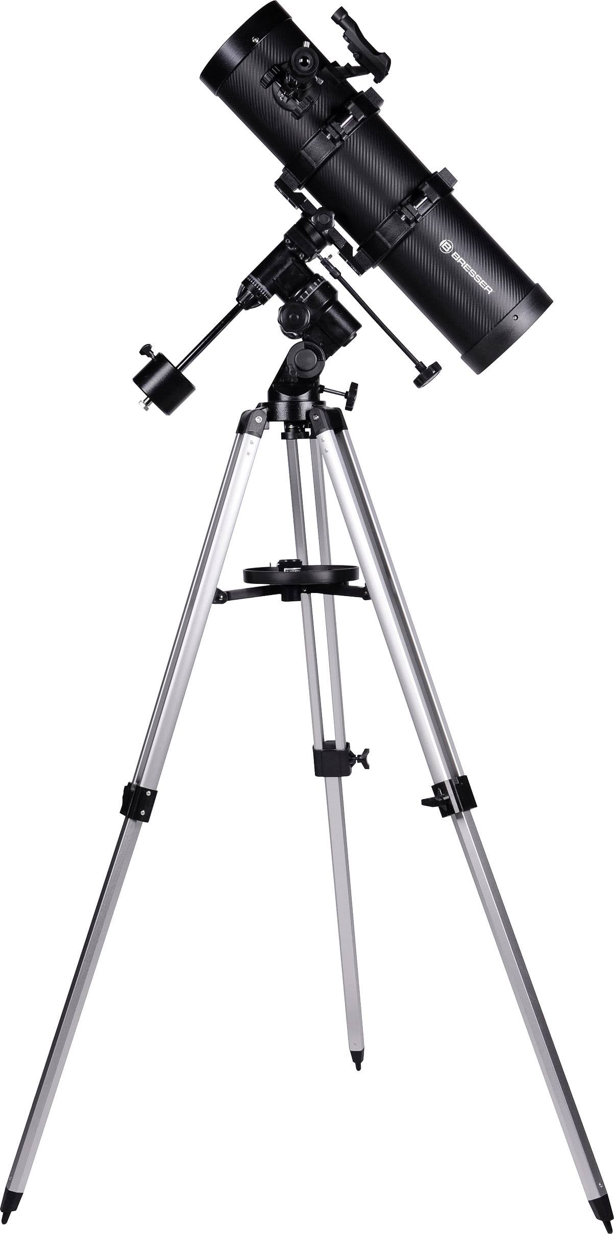 Bresser Optik Spica 130/650 EQ2 Telescopio de espejos Ecuatorial Newton Aumento 32 hasta 488 x