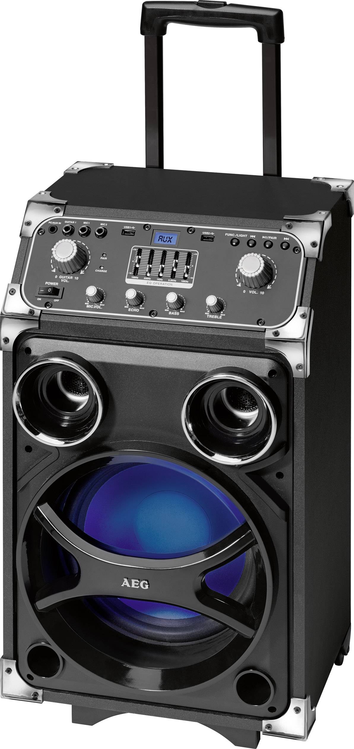 AEG EC4829 Altavoz Mobiler PA 21 cm 8.4 Zoll 1 ST-0