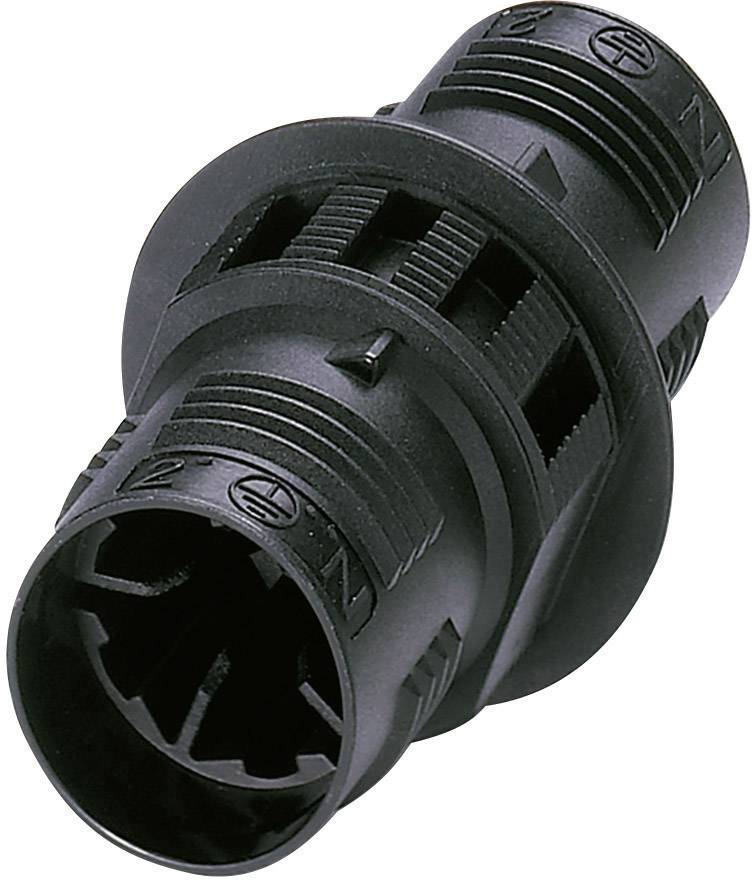 Phoenix Contact 1403846 Conector de bala Conector de conductos Número total de polos: 4 + PE Serie (conectores de clavija redonda): QUICKON 1 UD(S).