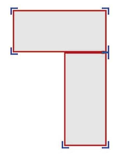 BRB Lagertechnik 48547 Estantería de esquina 265 kg (Anch. x Alt. x Prof.) 91 x 1.8 x 50 cm Acero Galvanizado Galvanizad-0