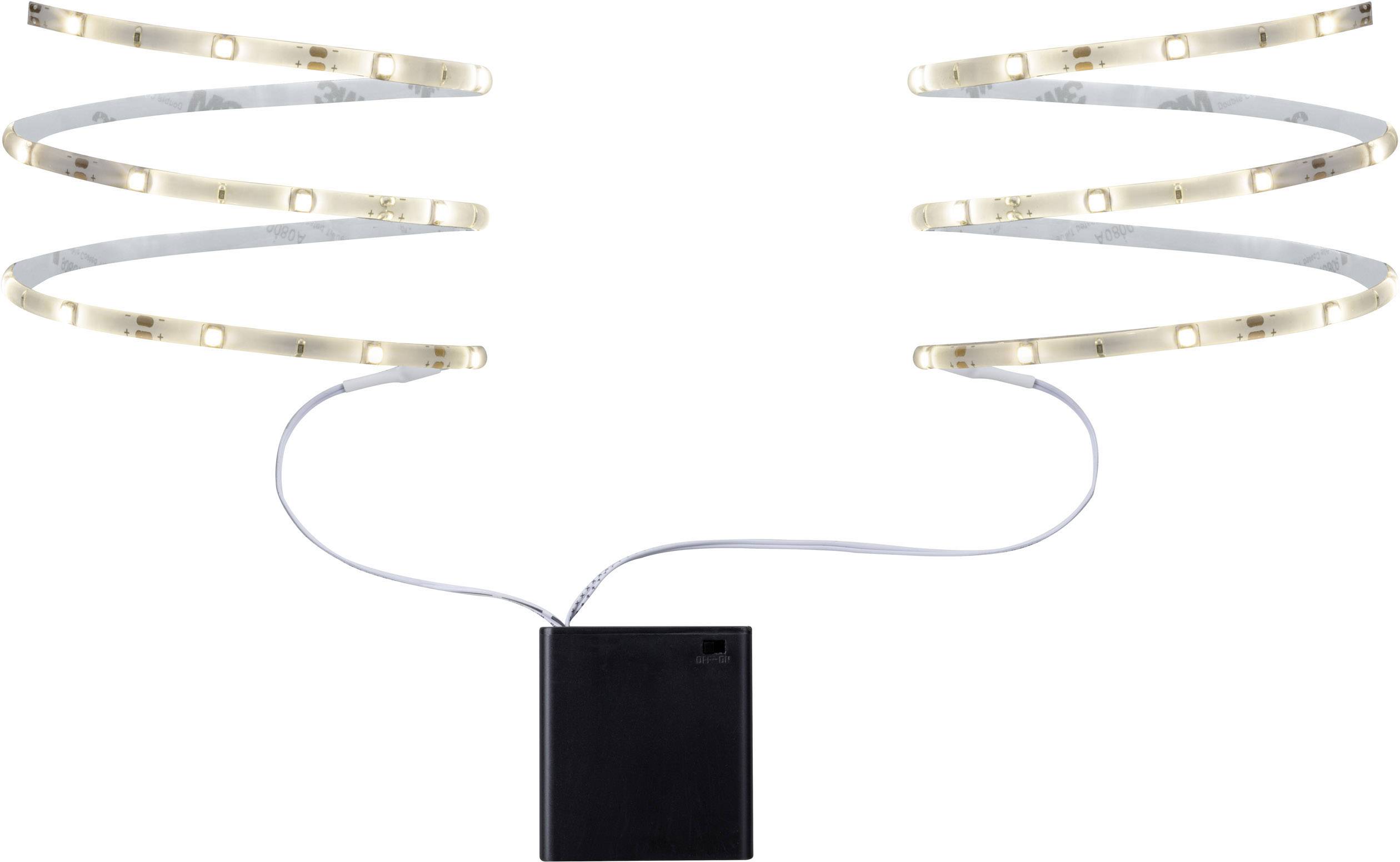 Paulmann 70701 Conjunto completo de tiras LED Con caja de pilas 6 V 800 mm Blanco cálido 1 UD(S).