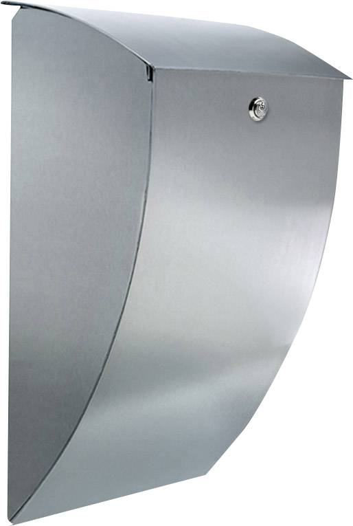 Burg Wächter 32420 MILANO 3843 ES Buzones Acero inoxidable Plata Candado de llave-0