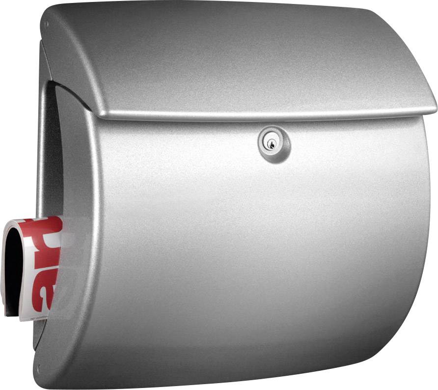 Burg Wächter 7830 KIEL 886 SI Buzones Plástico Plata Candado de llave-0