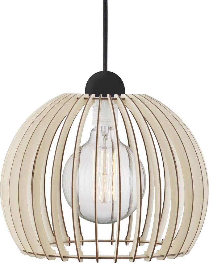 Nordlux Chino 30 84833014 Luminaria pendular E27 60 W Madera-1