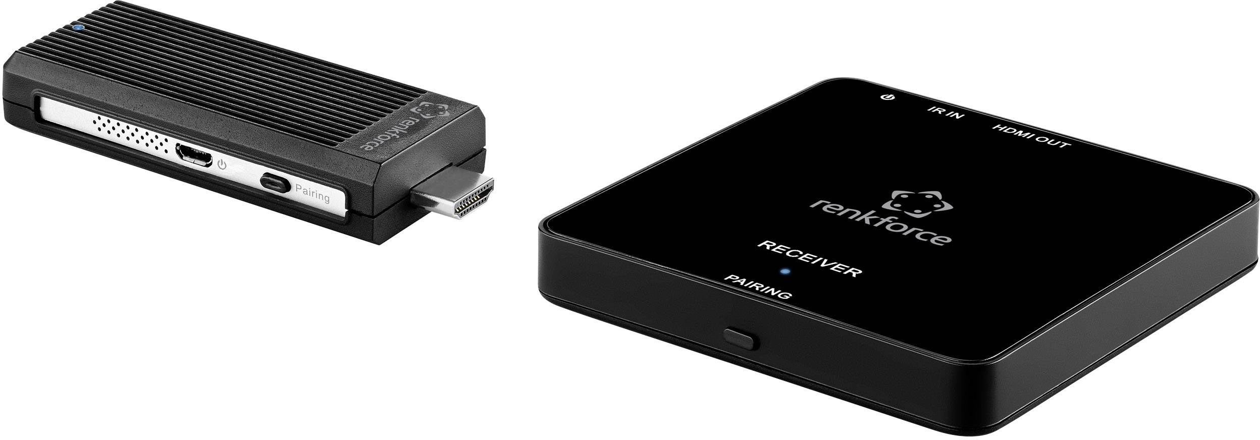 Renkforce RF-HDFS-01 Transferencia inalámbrica por HDMI (juego) 30 m 5 GHz 1920 x 1080 Pixel-0