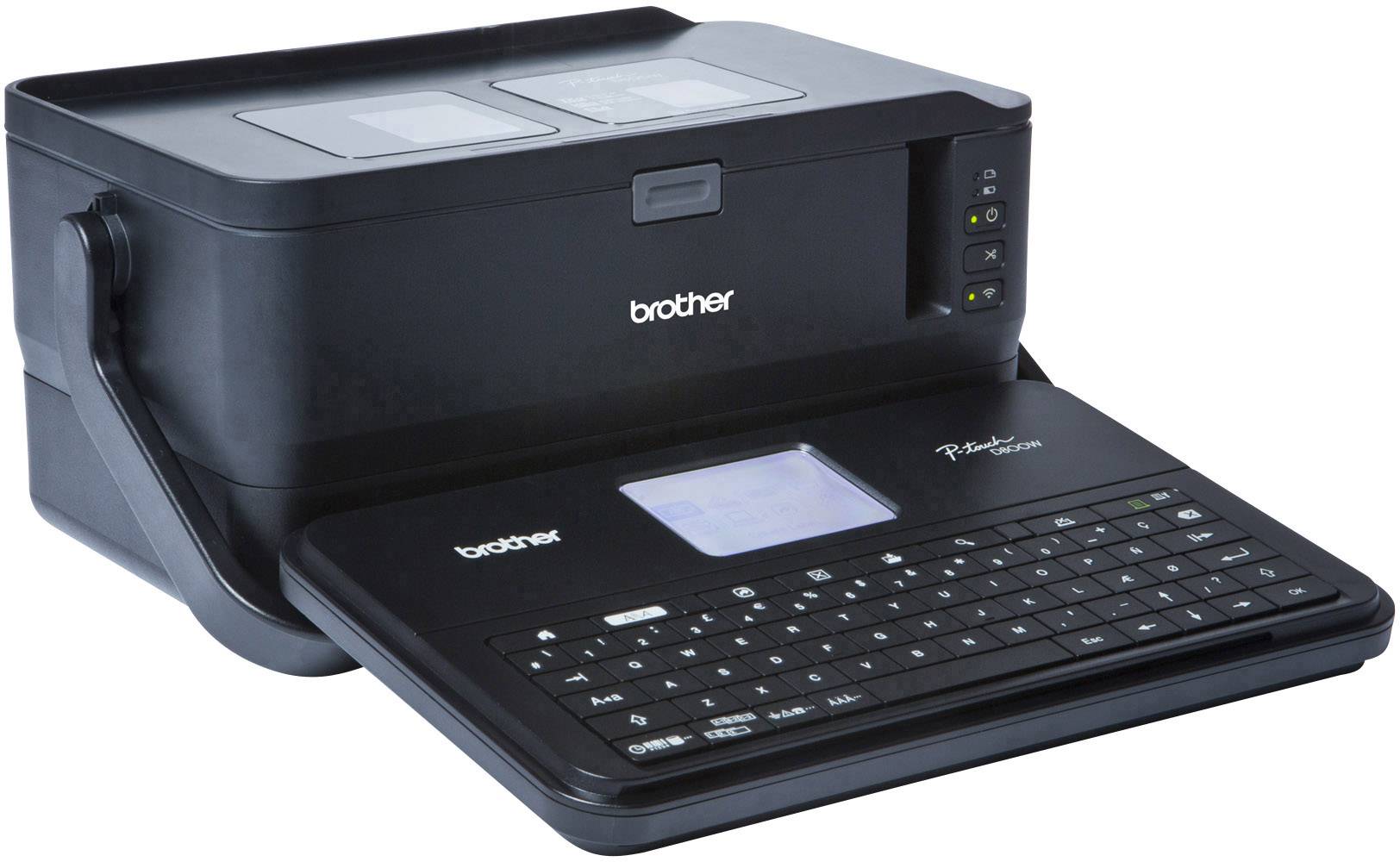 Brother P-Touch D800W Dispositivo de etiquetado Adecuado para cintas laminadas: TZe, HSe, HGe, FLe 3.5 mm, 6 mm, 9 mm, 1-1