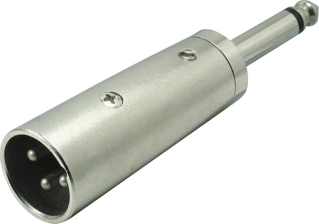 Kash Adaptador XLR Conector XLR - Conector jack 6,35 mm Mono Número de polos:3 1 UD(S).