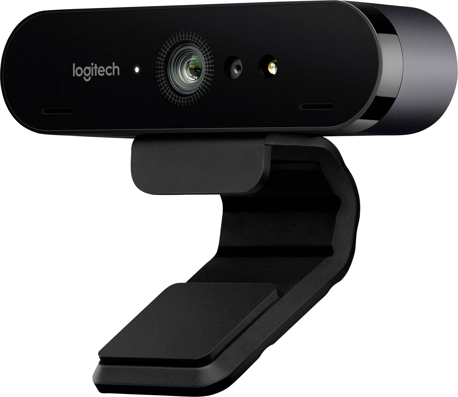 Logitech BRIO Cámara web 4K 4096 x 2160 Pixel Soporte de pie, Soporte de sujeción-0