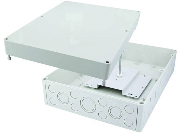 Telegärtner 100022258 Caja de empalmes de fibra óptica Gris luminoso (RAL 7035) 1 UD(S).