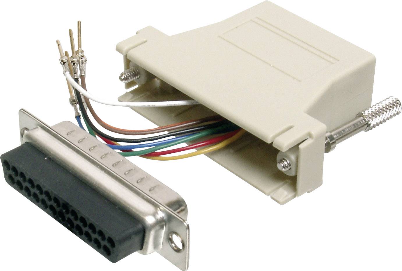 Digitus Adapter Adaptador D-SUB Conector D-SUB de 25 polos - Conector hembra RJ45 1 ST