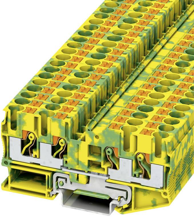 Phoenix Contact 3212950 Borne de conductor de protección 8.2 mm Resorte de tracción Verde, Amarillo 50 UD(S). Piece-0
