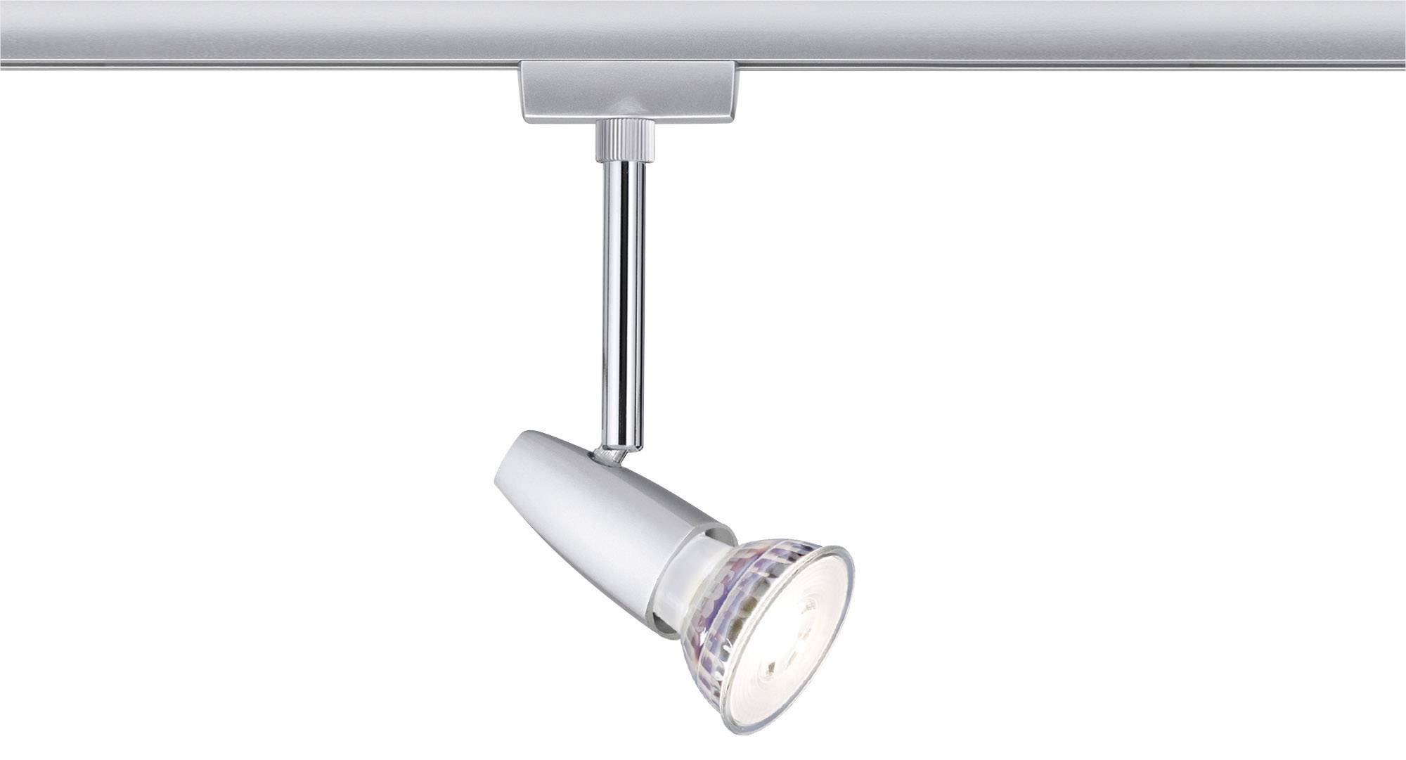 Paulmann Barelli Luminaria de alto voltaje con sistema de cable URail GU10 10 W LED Cromo, Cromado (mate)-1
