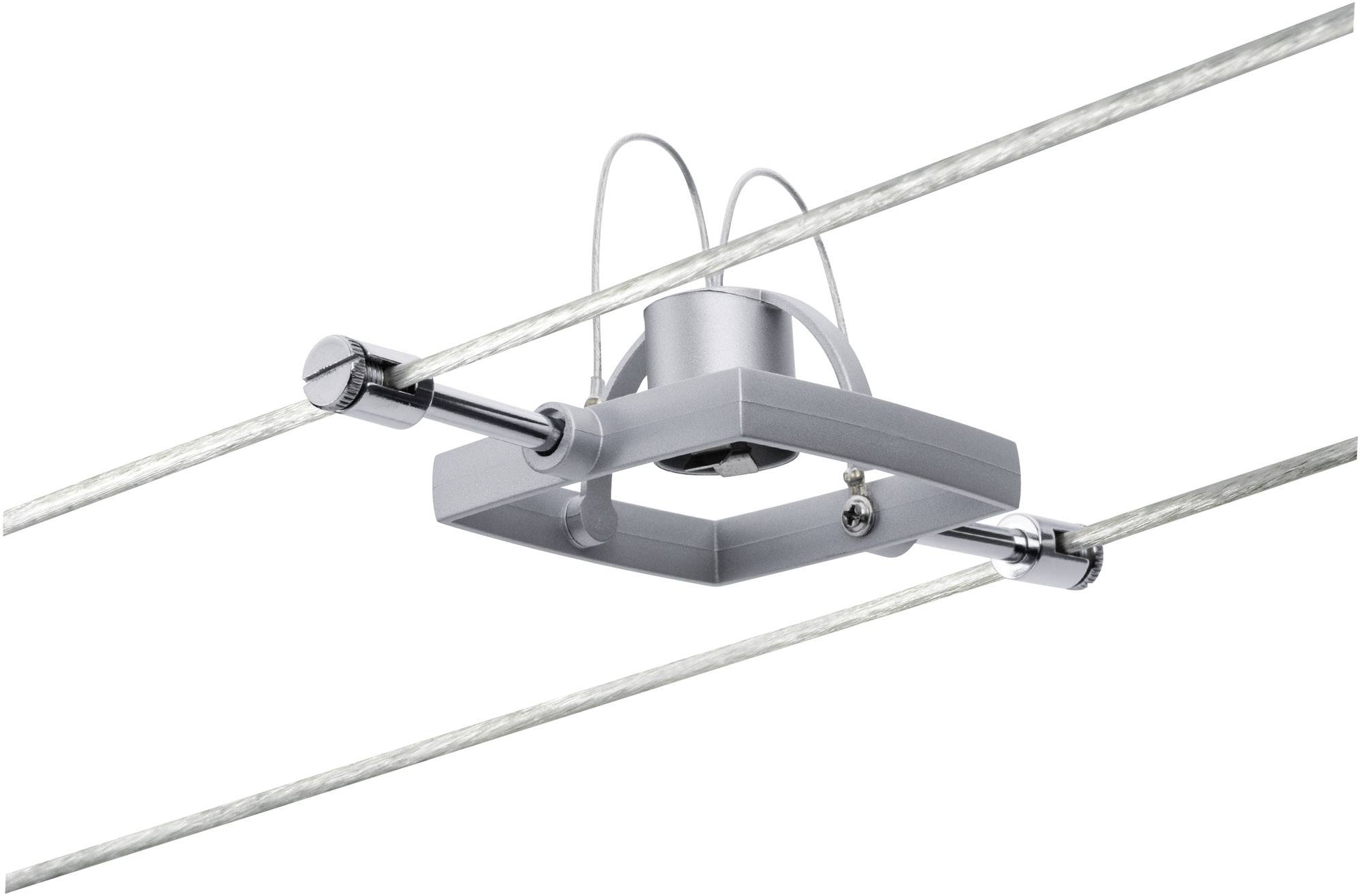 Paulmann Luminaria de bajo voltaje con sistema de cable Universal GU5.3 10 W LED Cromado (mate)-0