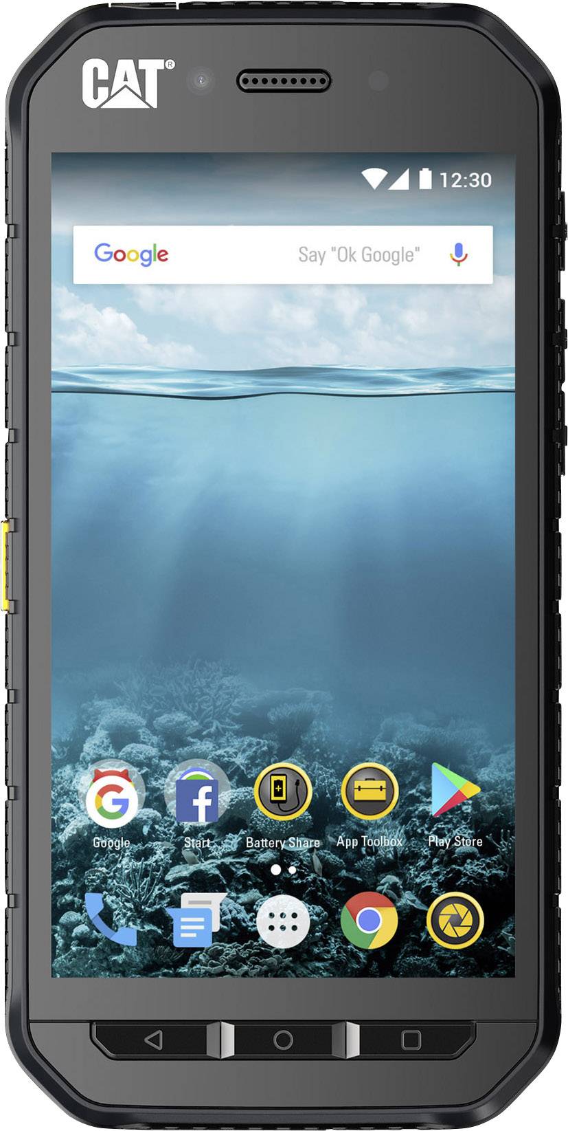 CAT S41 Teléfono móvil Outdoor 32 GB 12.7 cm (5 In.) Schwarz Android™ 7.0 Nougat Dual SIM-0