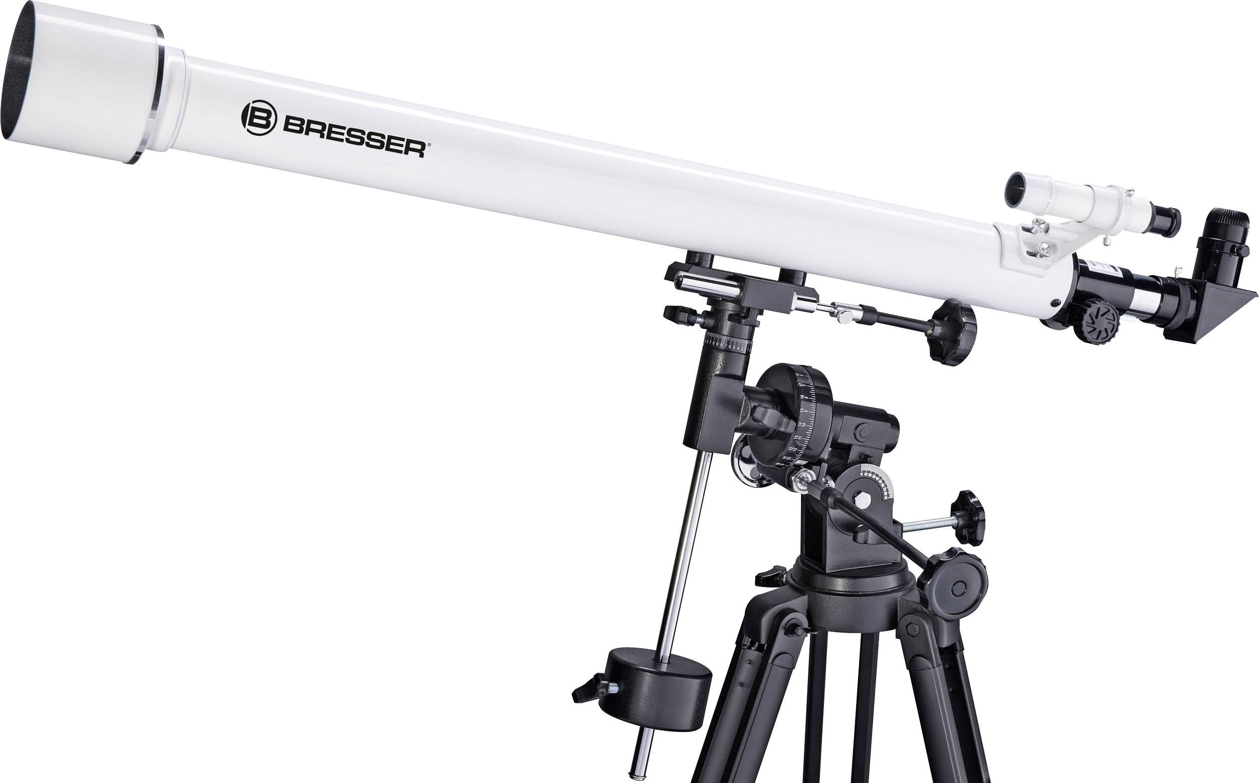Bresser Optik Classic 60/900 EQ Telescopio de lente Ecuatorial Acromático Aumento 45 hasta 338 x-5