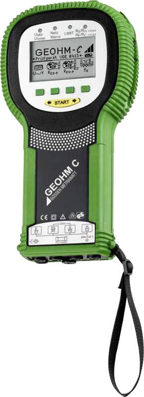 Gossen Metrawatt GEOHM C Medidor de resistencia contra tierra