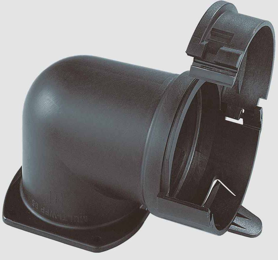 HELU 920369 JUMBO-FP Conexión embridada Schwarz 1 UD(S).
