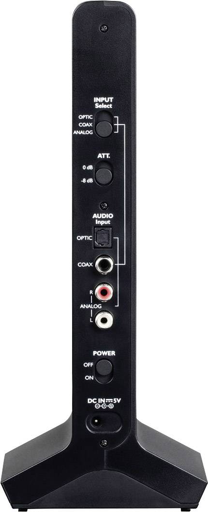 Thomson WHP-5327 TV Auriculares circumaurales Radiocontrolado Schwarz Control del volumen-2
