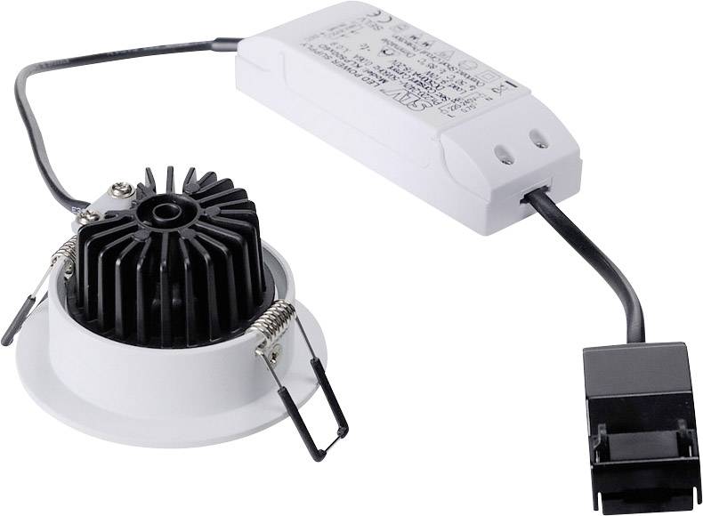 SLV 114421 Patta-I Lámpara LED de encastre LED LED instalado de forma fija 12 W Blanco (mate)-3