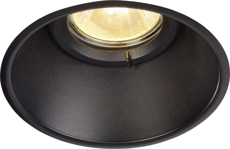 SLV 113160 Horn-O Lámpara de encastre LED GU10 50 W Negro (mate)-0