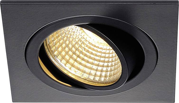 SLV 113880 New Tria Lámpara LED de encastre LED LED instalado de forma fija 6 W Negro (mate)