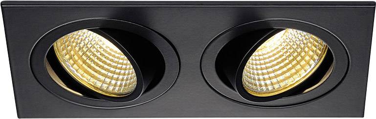 SLV 113890 New Tria Lámpara LED de encastre LED LED instalado de forma fija 12 W Negro (mate)-0