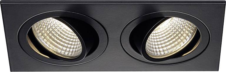 SLV 113920 New Tria Lámpara LED de encastre LED LED instalado de forma fija 12 W Negro (mate)