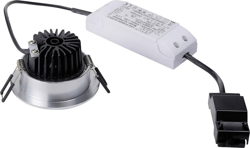 SLV 114426 Patta-I Lámpara LED de encastre LED LED instalado de forma fija 12 W Aluminio (cepillado)-3