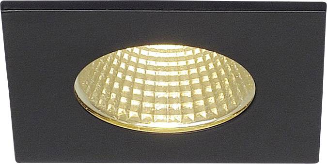 SLV 114430 Patta-I Lámpara LED de encastre LED LED instalado de forma fija 12 W Negro (mate)
