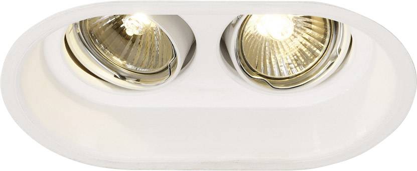SLV 113111 Horn Lámpara de encastre LED GU10 100 W Blanco (mate)-0