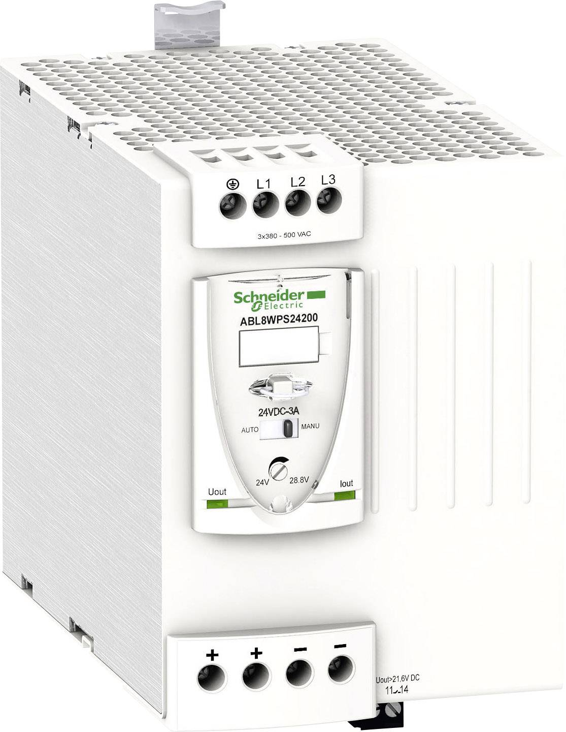 Schneider Electric ABL8WPS24200 Fuente de alimentación de riel DIN 20 A Contenido 1 UD(S).