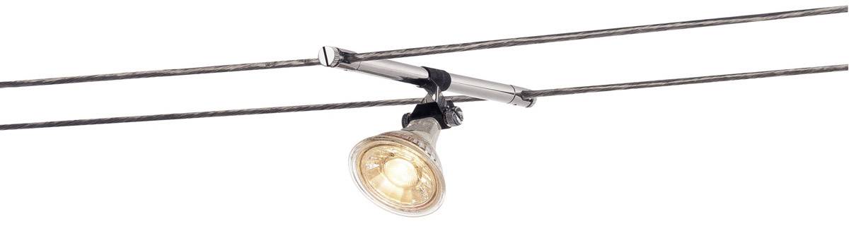 SLV TENSEO COSMIC Luminaria de bajo voltaje con sistema de cable GX5.3 Cromo