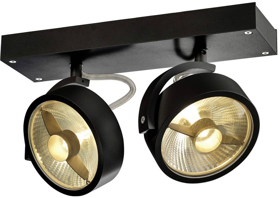 SLV Kalu 1000703 Difusor de techo GU10 Schwarz-2