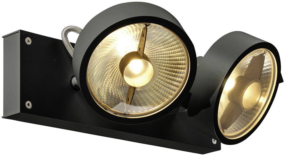 SLV Kalu 1000703 Difusor de techo GU10 Schwarz-3