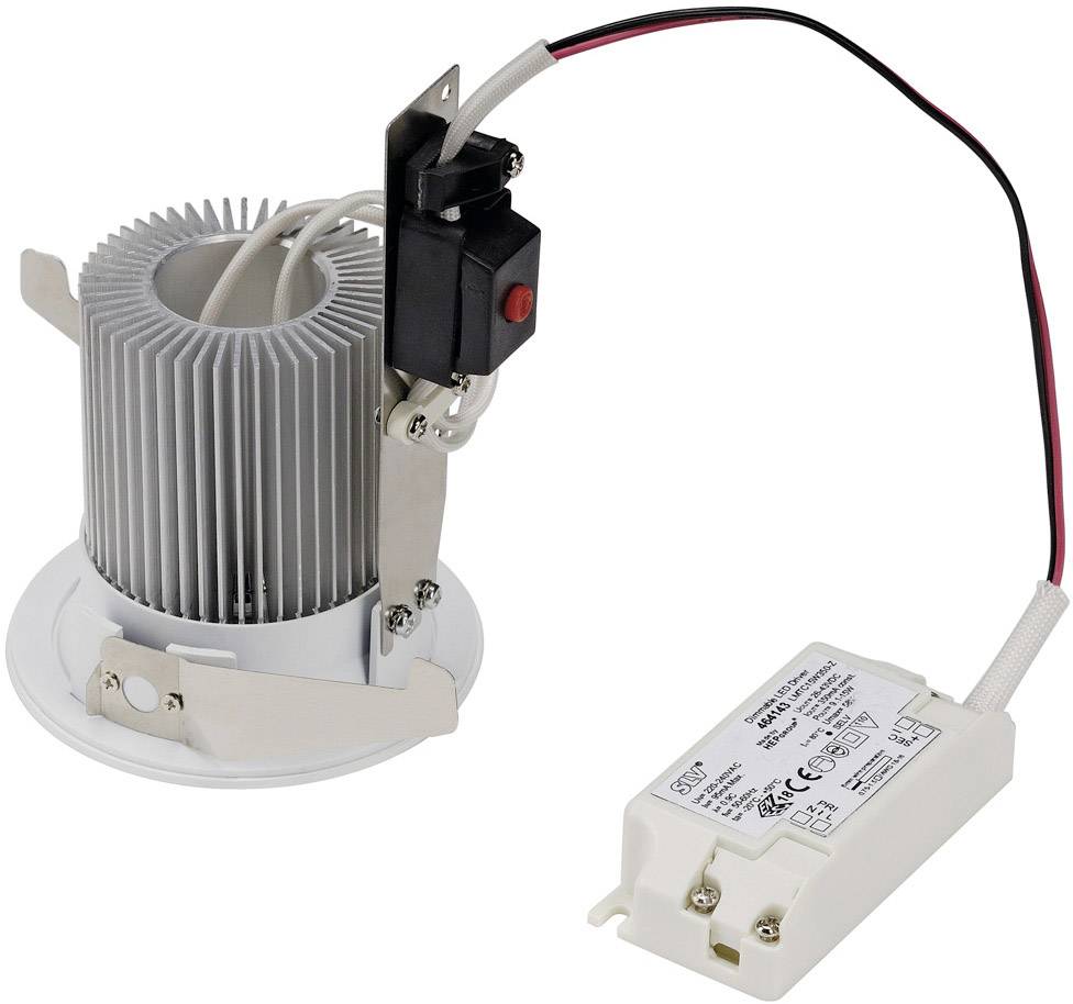 SLV 161291 Lámpara LED de encastre 16 W Blanco