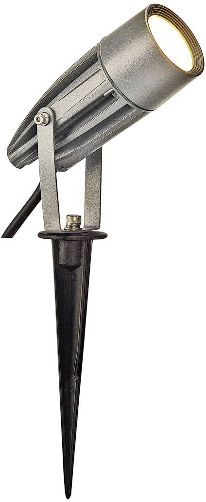 SLV 227504 Difusor LED para jardín 8.6 W Plata