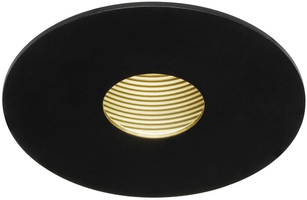 SLV 114480 Lámpara LED de encastre Módulo LED LED instalado de forma fija 12 W Negro (mate)-1