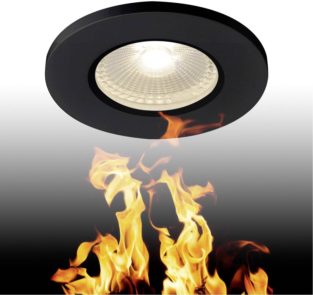 SLV 1001015 Lámpara LED de encastre Schwarz