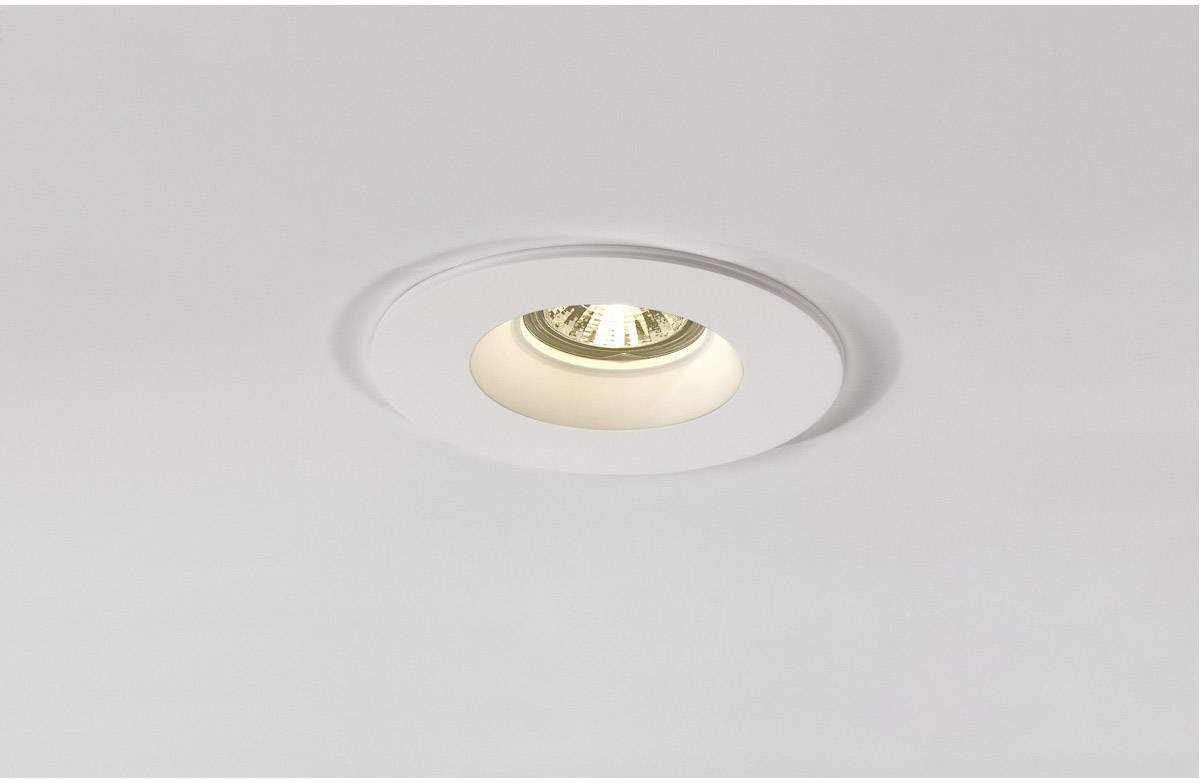 SLV 148070 Lámpara de encastre GU10 Blanco-0
