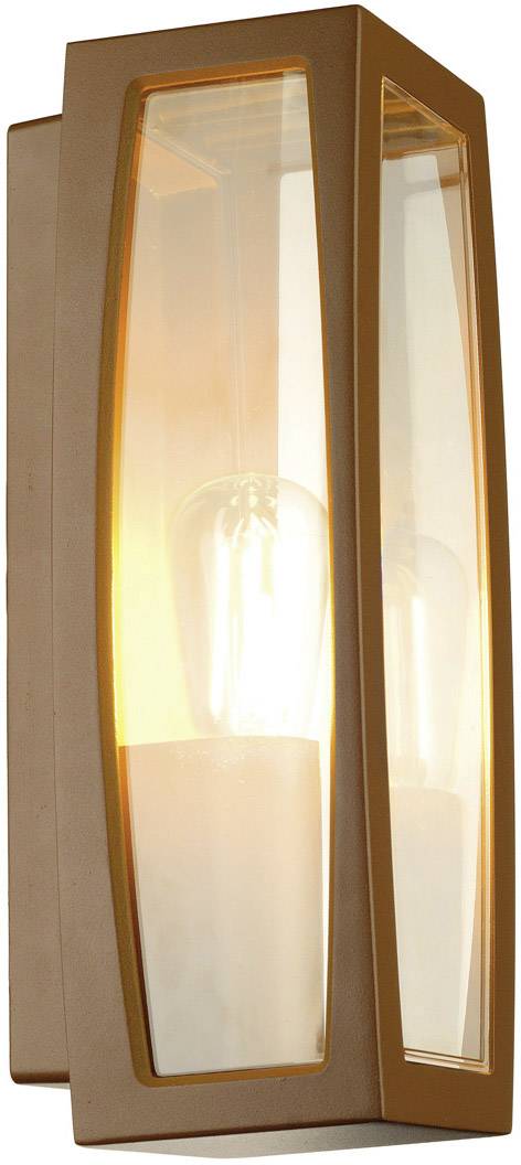 SLV 230657 Apliques LED de pared para exteriores Óxido-0