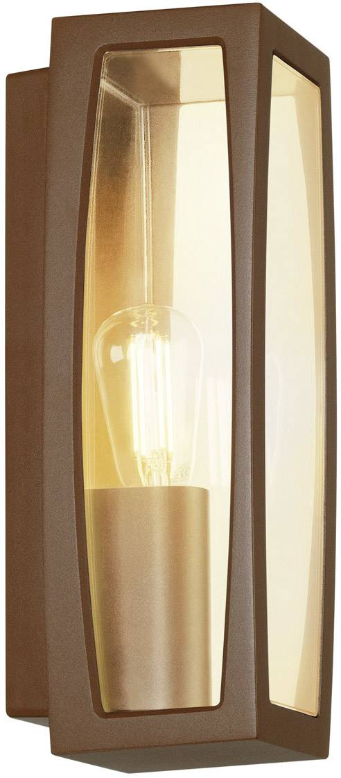 SLV 230657 Apliques LED de pared para exteriores Óxido-1