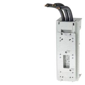 Siemens 8US12114TR00 Adaptador de barra colectora de 60 mm SYS UL 508 para sistema de barras colectoras de 60 mm Adaptador de dispositivos 100 A 690 V 1 UD(S).
