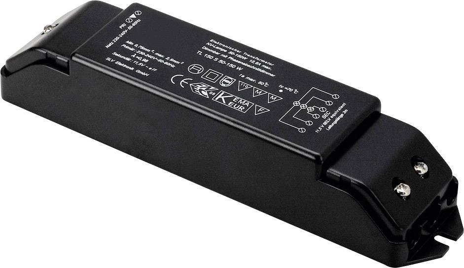 SLV 461157 Transformador halógeno 12 V/AC 50 - 150 W Atenuable con regulador de intensidad por fases-0
