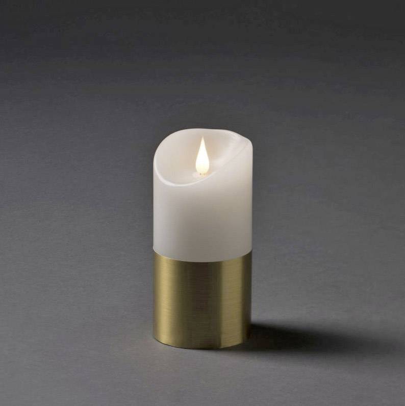 Konstsmide 1821-600 Vela de cera LED Blanco Blanco cálido-0