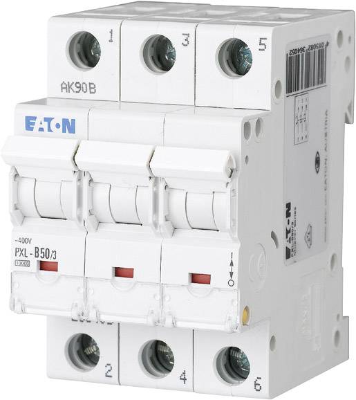 Eaton 236405 PXL-B50/3 Interruptor automático 3polig 50 A 400 V/AC-0