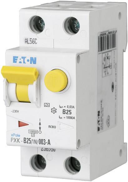 Eaton 236950 Disyuntor de corriente diferencial/interruptor diferencial 2polig 25 A 0.03 A 240 V/AC-0